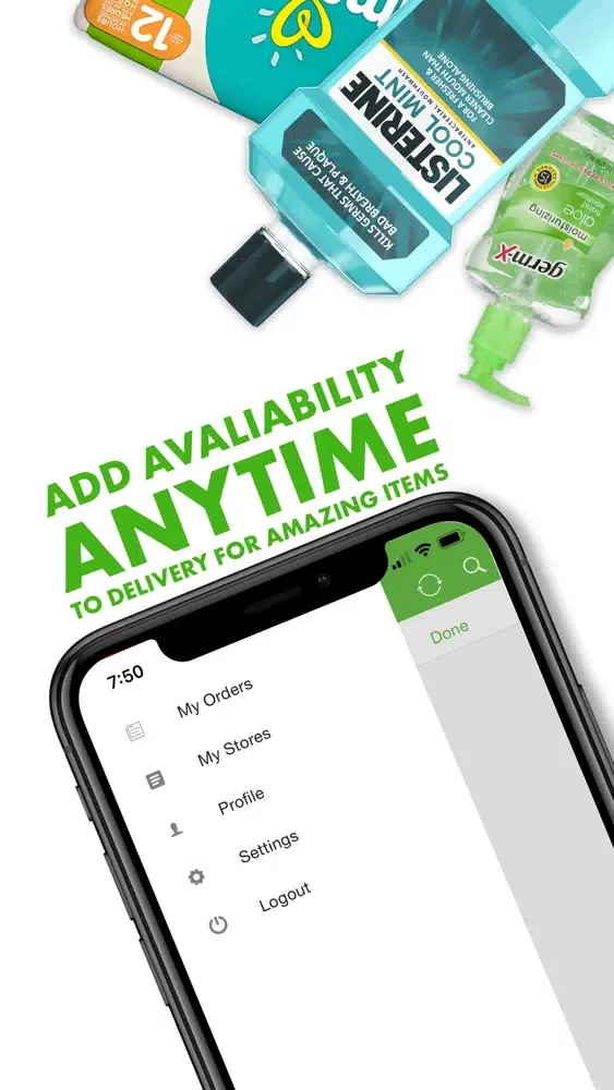 Pronto Business App Screenshots
