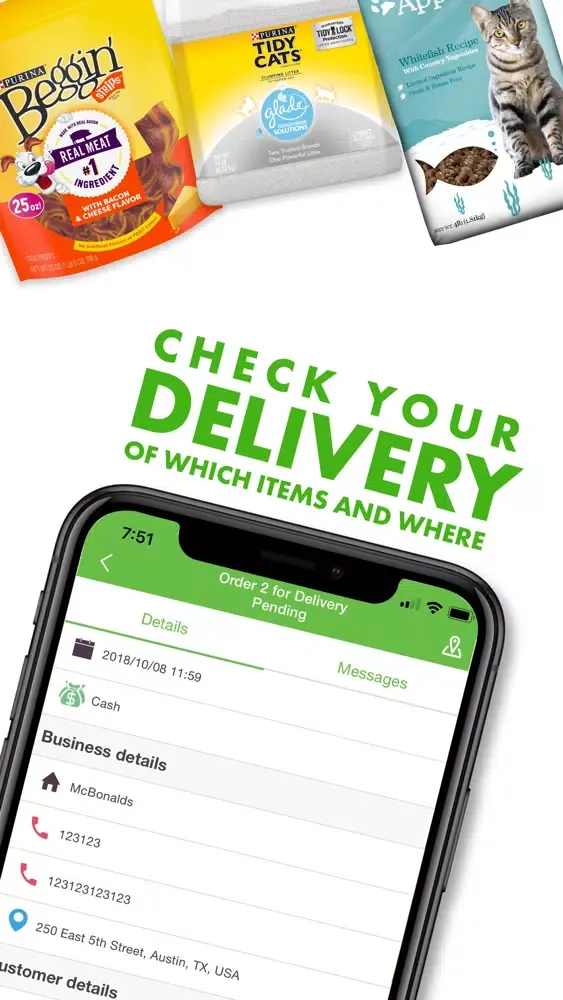 Pronto Business App Screenshots