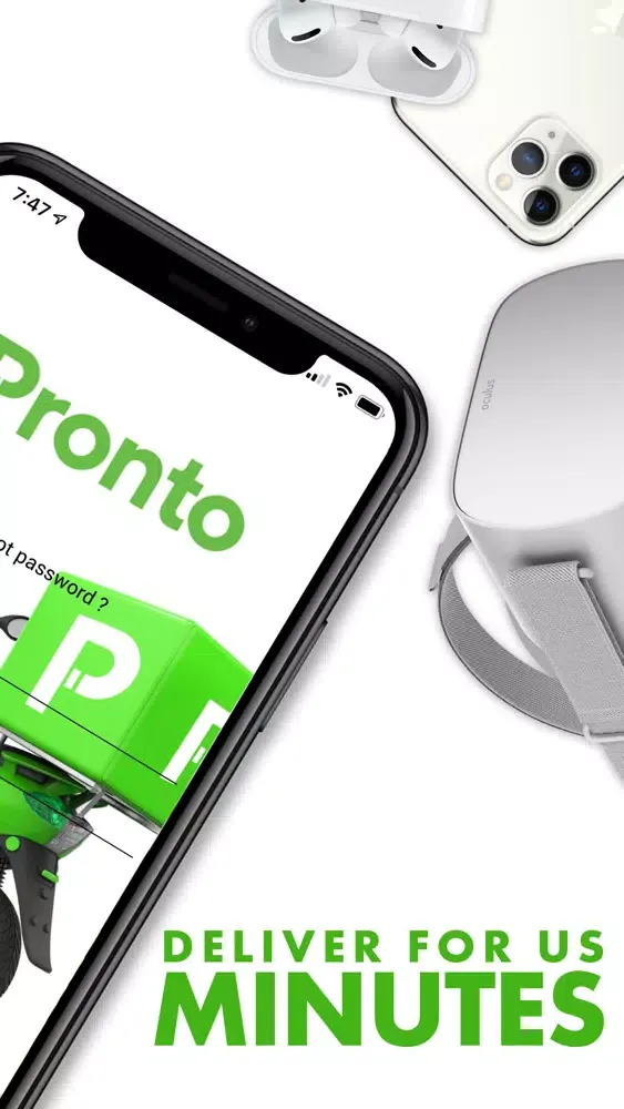 Capturas de pantalla de Pronto Driver App