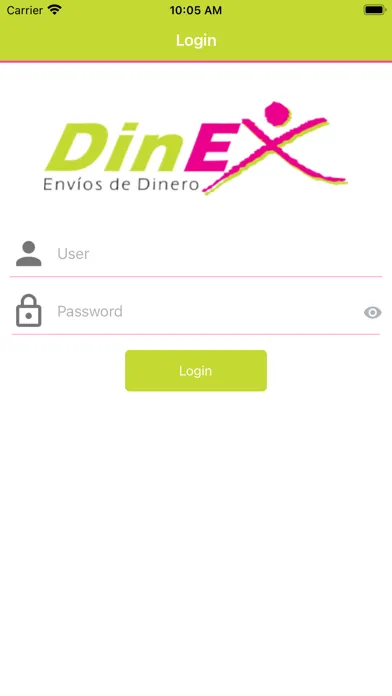 Ảnh chụp màn hình của Dinex Envíos Agente