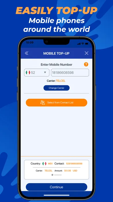 Ảnh chụp màn hình của Envios.com Money Transfer