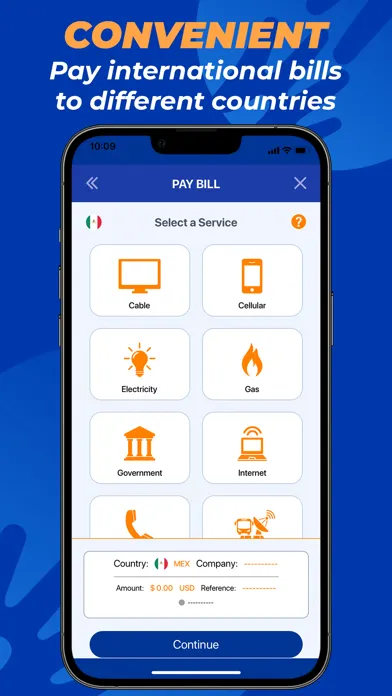 Ảnh chụp màn hình của Envios.com Money Transfer