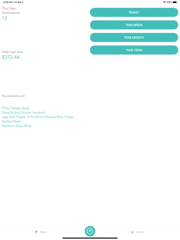 Скриншоты KwikMarts Merchant App iPad 
