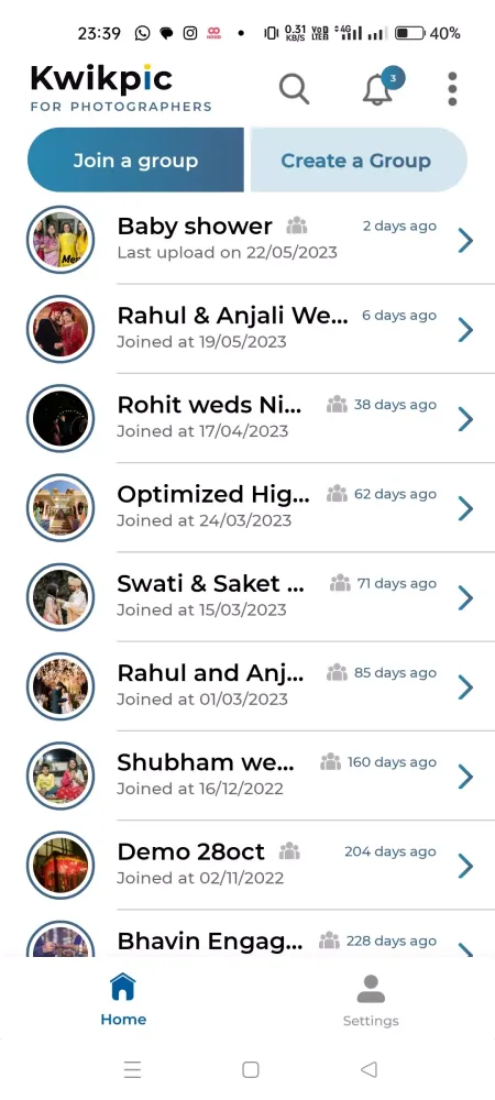 Screenshot di Kwikpic Business