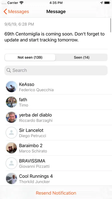 Tangkapan layar KWINDOO RaceCommittee
