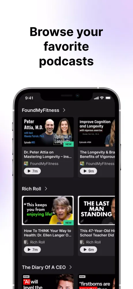 Zrzuty ekranu Kwip AI: Podcast Insights Fast