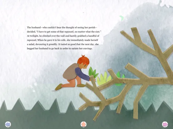 Capturas de pantalla de Rapunzel Classic Story Lite iPad 