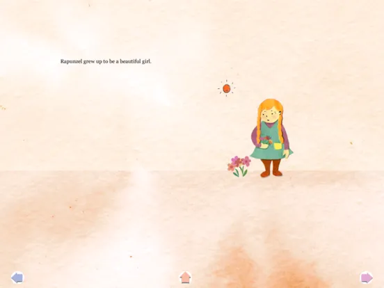 Capturas de pantalla de Rapunzel Classic Story Lite iPad 