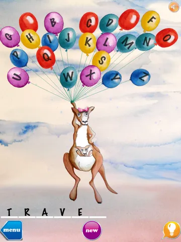 Balloony Word iPad  स्क्रीनशॉट