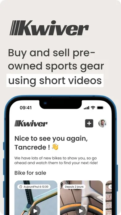 Kwiver - Preloved sports gear Ekran Görüntüleri