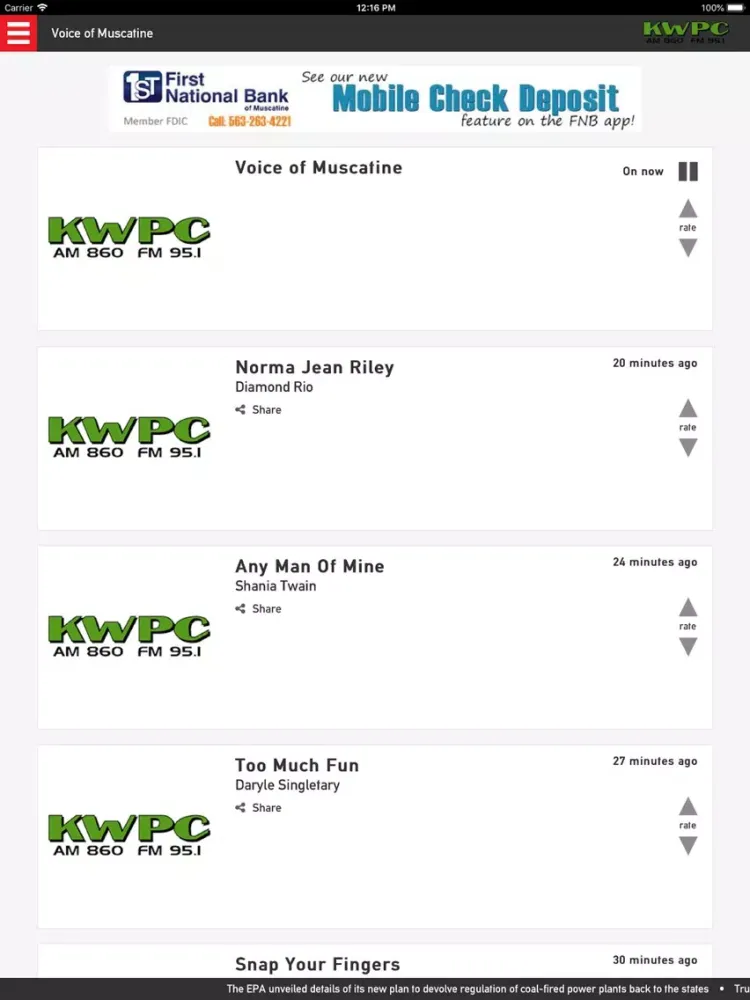 KWPC iPad  Screenshots