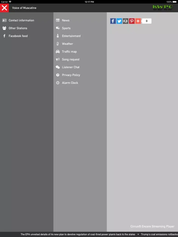 KWPC iPad  Screenshots