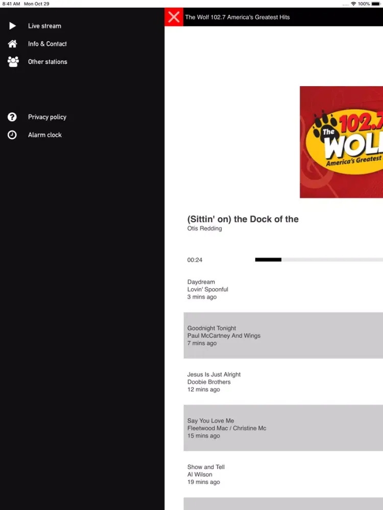 صور 102.7 The Wolf iPad 
