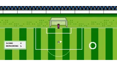 Tangkapan layar Retro Penalty Hero