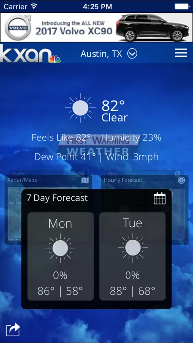 KXAN Weather স্ক্রিনশট