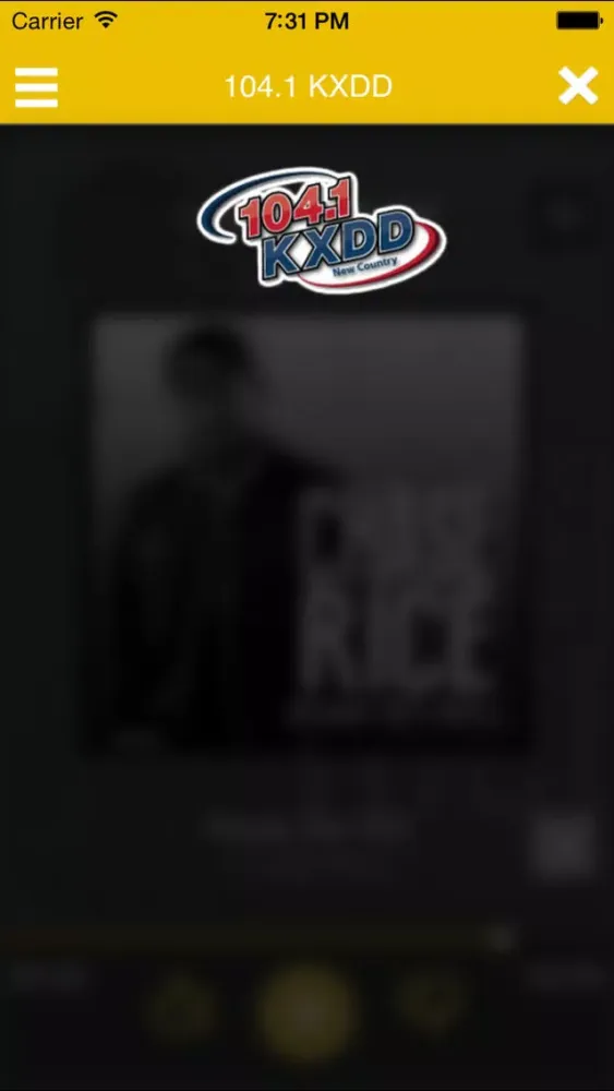 Tangkapan layar 104.1 KXDD