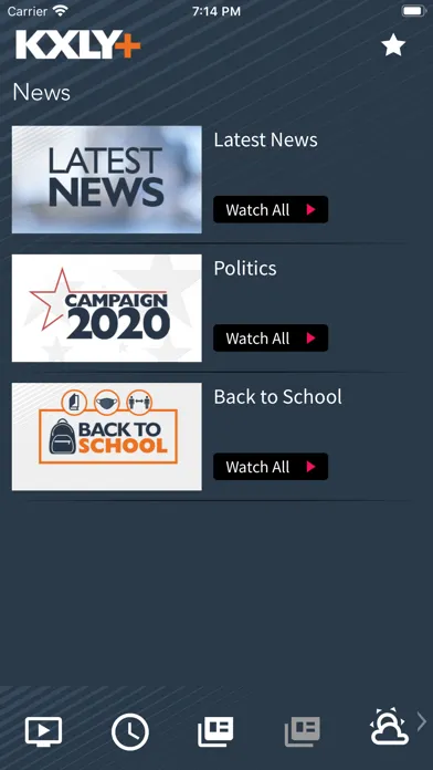 Tangkapan layar KXLY+ 4 News Now