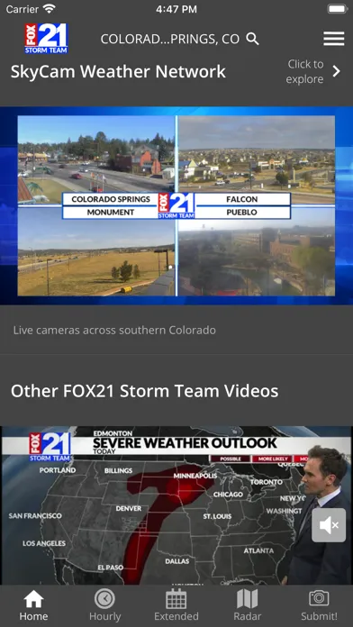FOX21 Weather سکرین شاٹس
