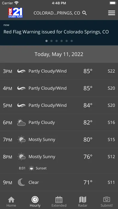 FOX21 Weather سکرین شاٹس