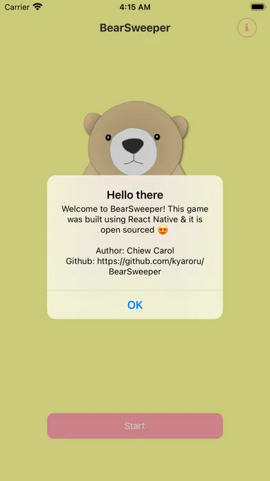 ภาพหน้าจอของ BearSweeper