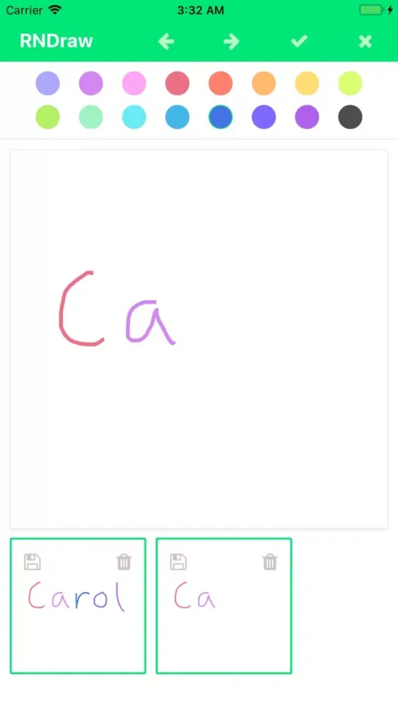 RNDraw 스크린샷