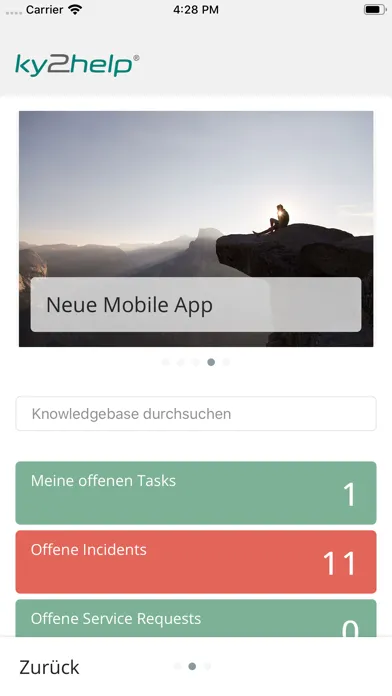 ky2help® Mobile App应用截图