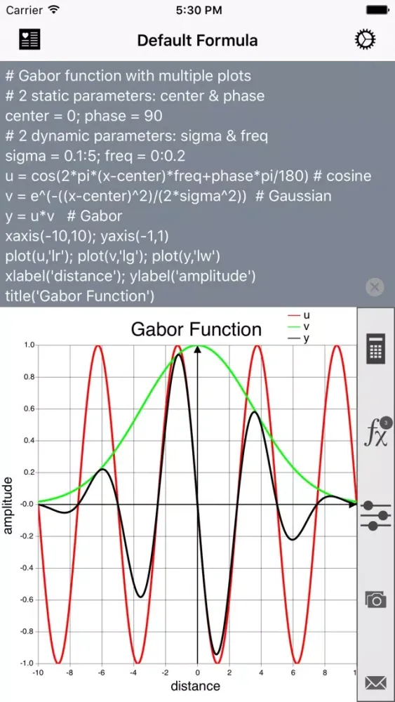 Tangkapan skrin Math Graphing Pro - Dynamic Scientific Calculator
