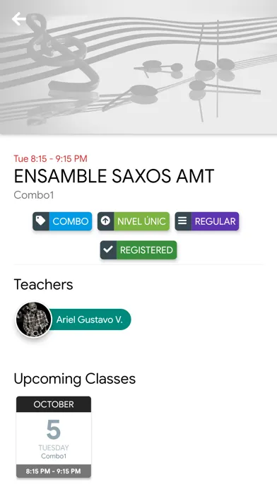 Aula de música de Terrassa स्क्रीनशॉट