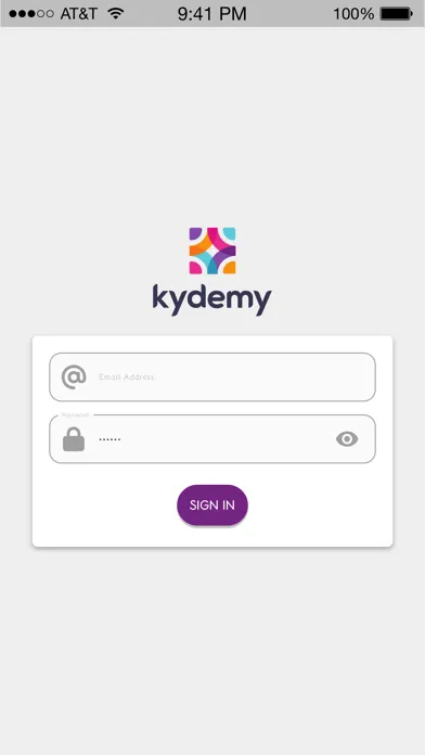 Kydemy QR スクリーンショット