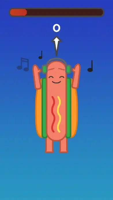 Capturas de tela do Dancing Hotdog - The Hot Dog Game