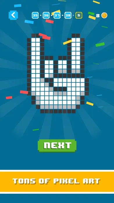 Captures d'écran de Pixel Cutter
