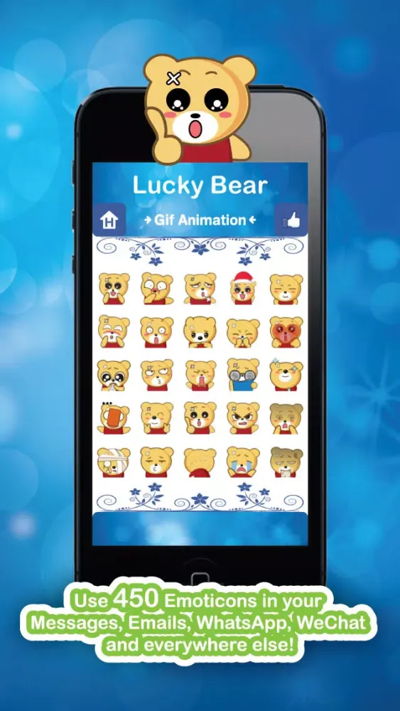 Cute Emoticons for LINE - Free Version Screenshots