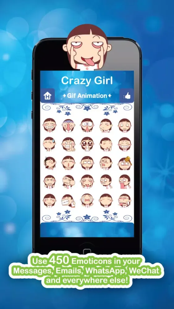 Cute Emoticons for LINE - Free Version Screenshots