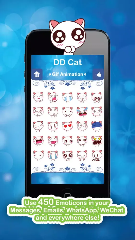 Cute Emoticons for LINE - Free Version Screenshots