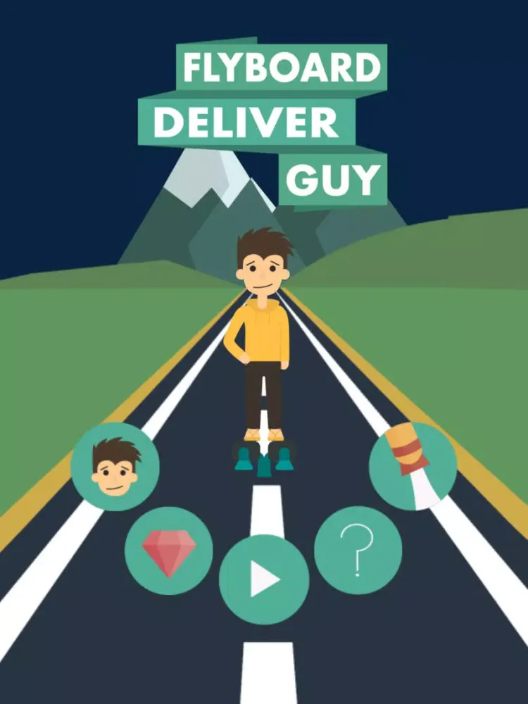 Capturas de pantalla de Flyboard Deliver Guy iPad 