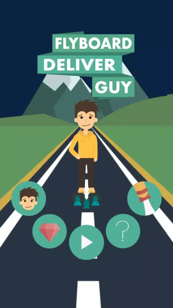 Capturas de pantalla de Flyboard Deliver Guy