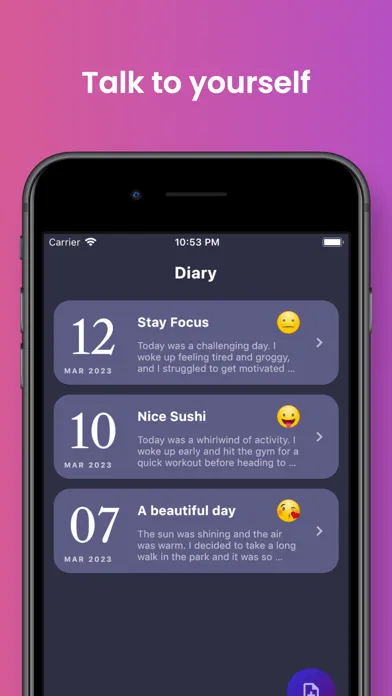 Musiary: Daily Music Memories应用截图