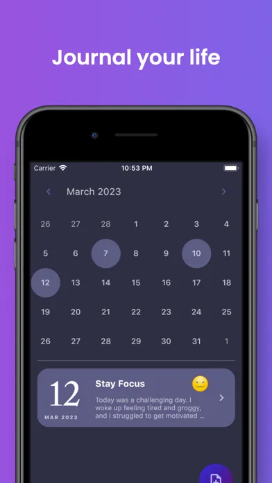 Musiary: Daily Music Memories应用截图