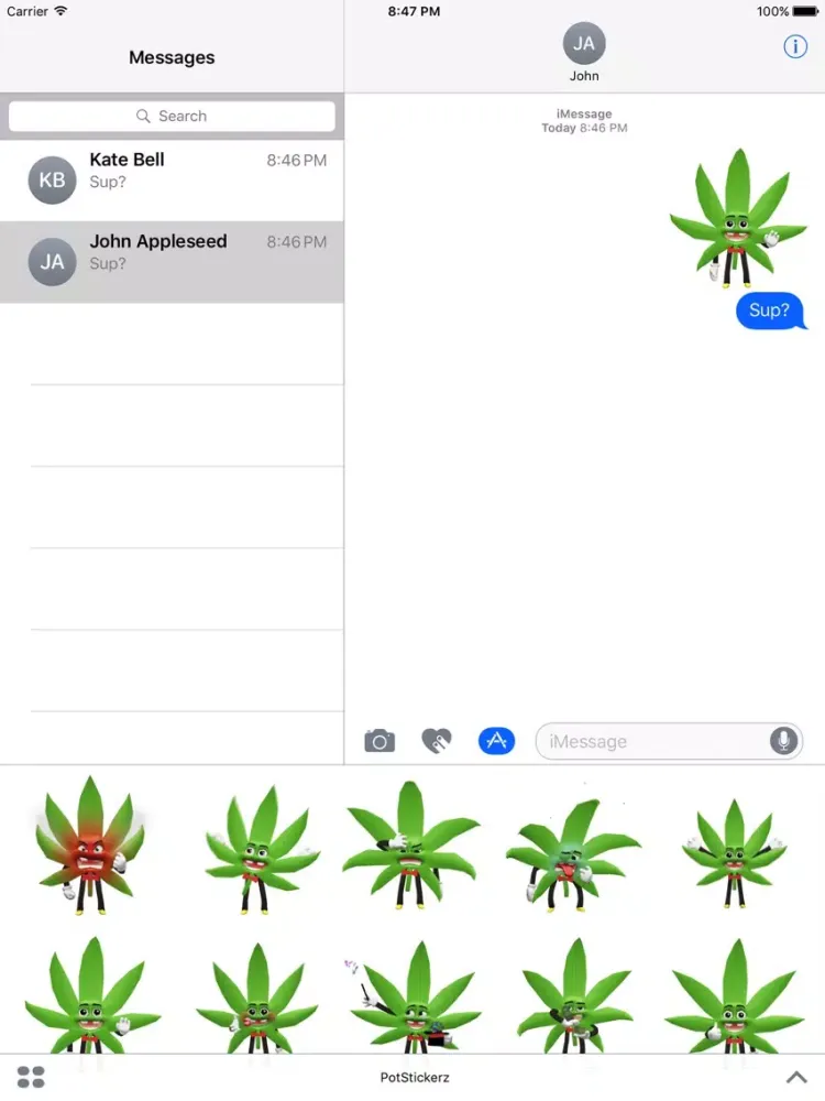 Capturas de pantalla de Pot Stickerz iPad 