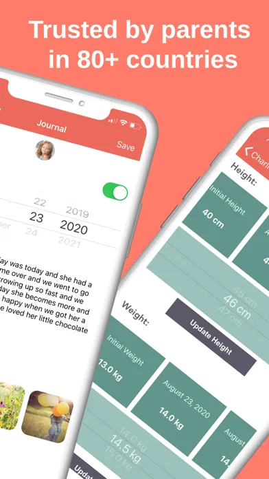 Kidcentric: Baby Tracker + Log স্ক্রিনশট