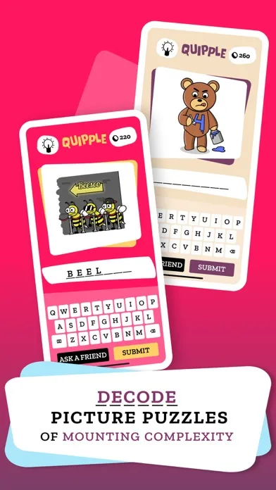 Tangkapan layar Guess The Word Game - Quipple