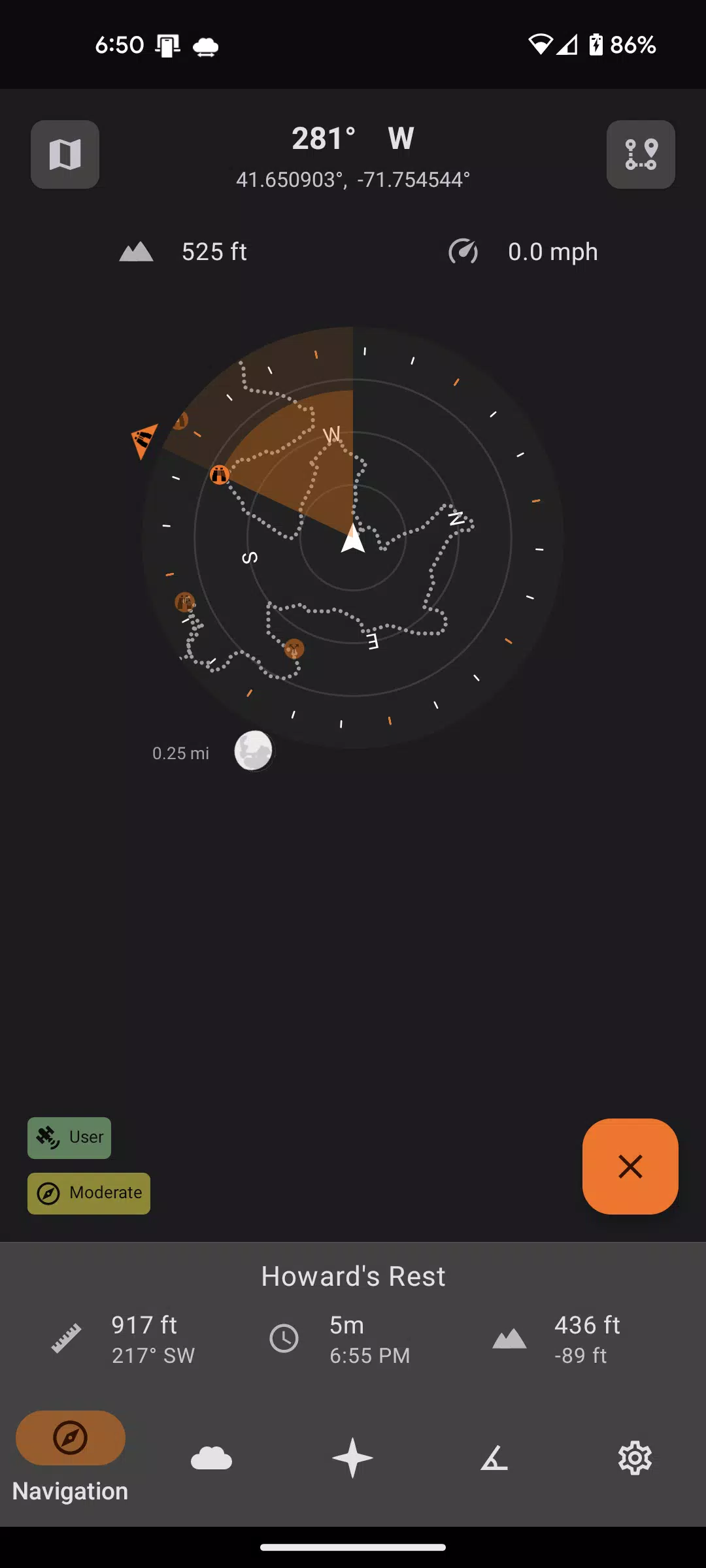 Trail Sense Screenshots