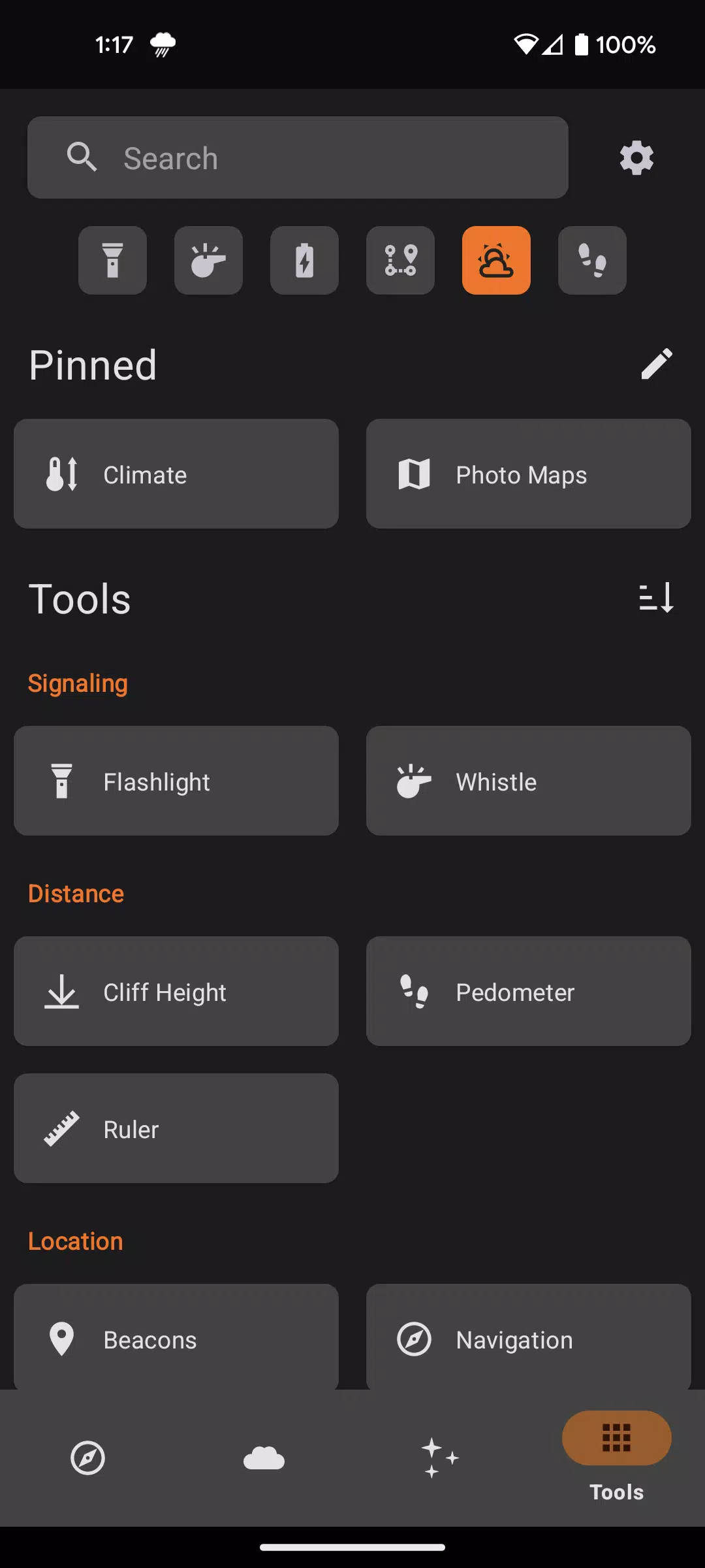 Trail Sense Screenshots