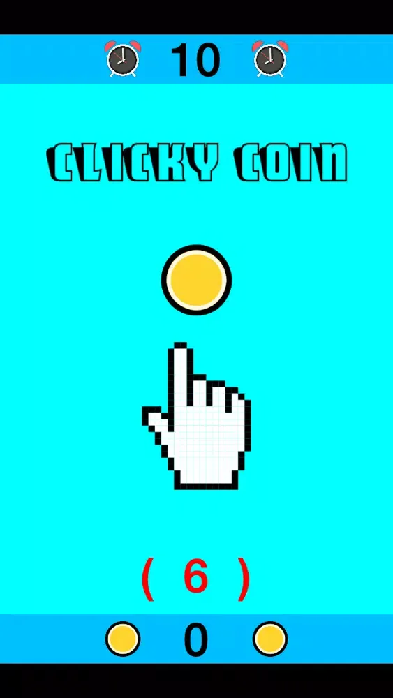 Screenshot di Clicky Coin