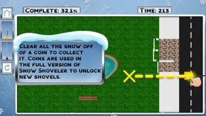 Capturas de pantalla de Snow Shoveler Lite