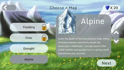 Capturas de tela do Changing Lands