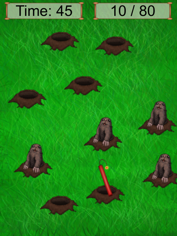 Tap-A-Mole iPad  Screenshots