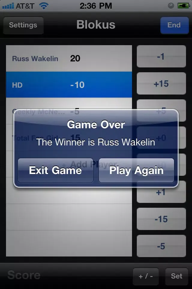 Capturas de pantalla de ScoreMo - Game Score Pad / Counter