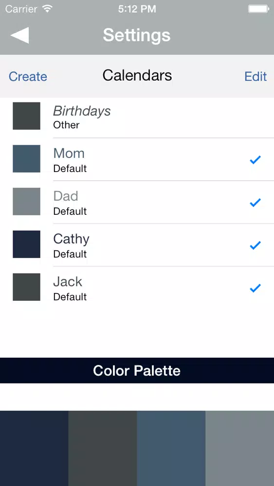 ภาพหน้าจอของ Calendar All - Organize family schedule like a wall calendar, use as task manager, event planning tool, family activity planner, all in multiple calendars from one place.