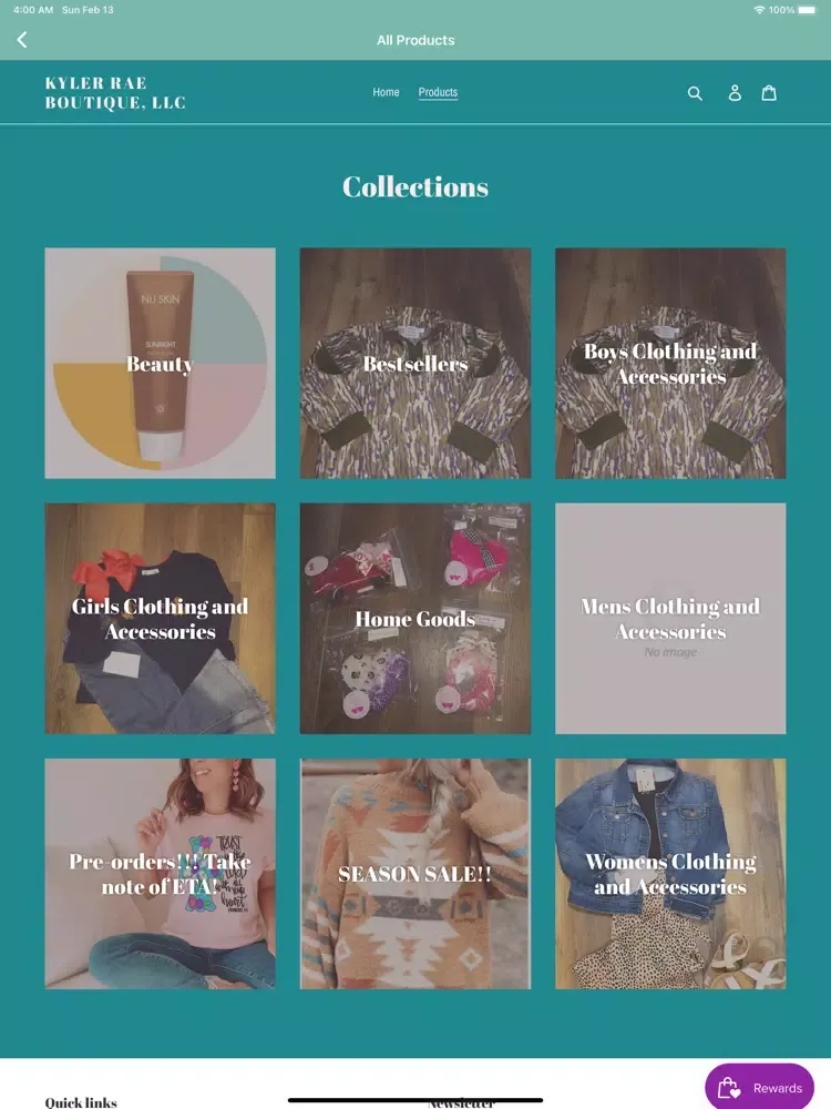 Capturas de tela do Kyler Rae Boutique LLC iPad 